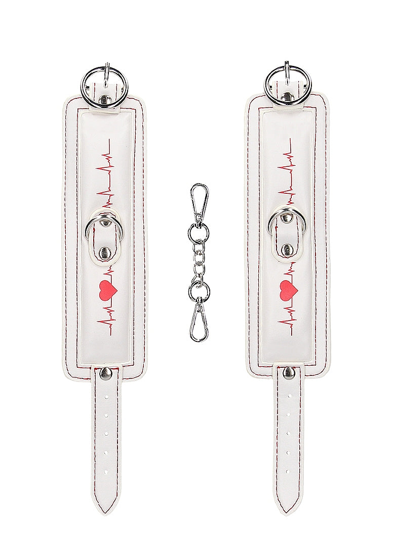Shots Toys Nurse Theme Fetish Play Ankle Cuffs - - Cuffs And Restraints