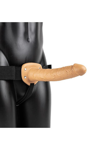 Shots Toys Vibrating Hollow Strapon without Balls 24.5 cm