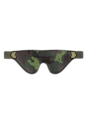 Shots Toys Army Theme BDSM Play Eye Mask - Masks And Blindfolds