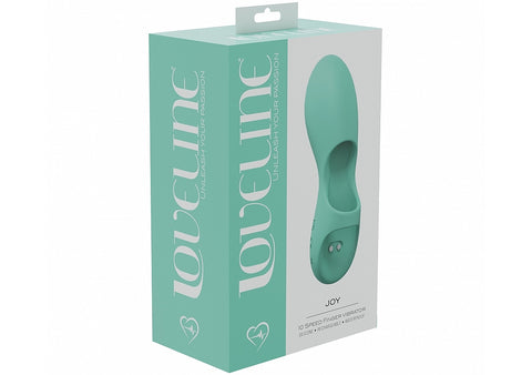 Shots LoveLine Joy 10 Speed Silicone Finger Vibrator - Finger and Tongue Vibrators