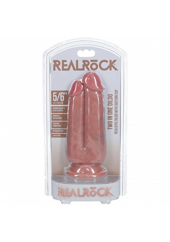 RealRock Ultra Realistic Skin Two in One Dildo 5/6 Inch