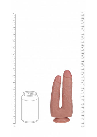 RealRock Ultra Realistic Skin Double Trouble Dildo 7/8 Inch