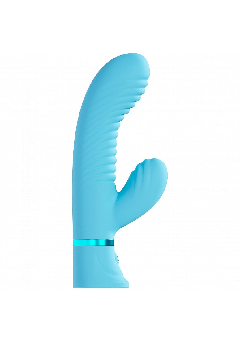 Shots Loveline Mystique 10 Speed Ribbed Rabbit Vibrator - Rabbit Vibrators