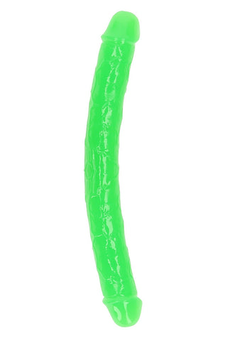 Shots Toys 12 Inch Glow in the Dark Neon Double Dong