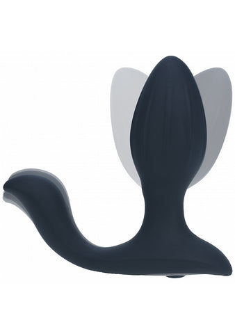 Shots Levelz Vibrating Rotating Anal Plug with Ball Stimulator - Butt Plugs