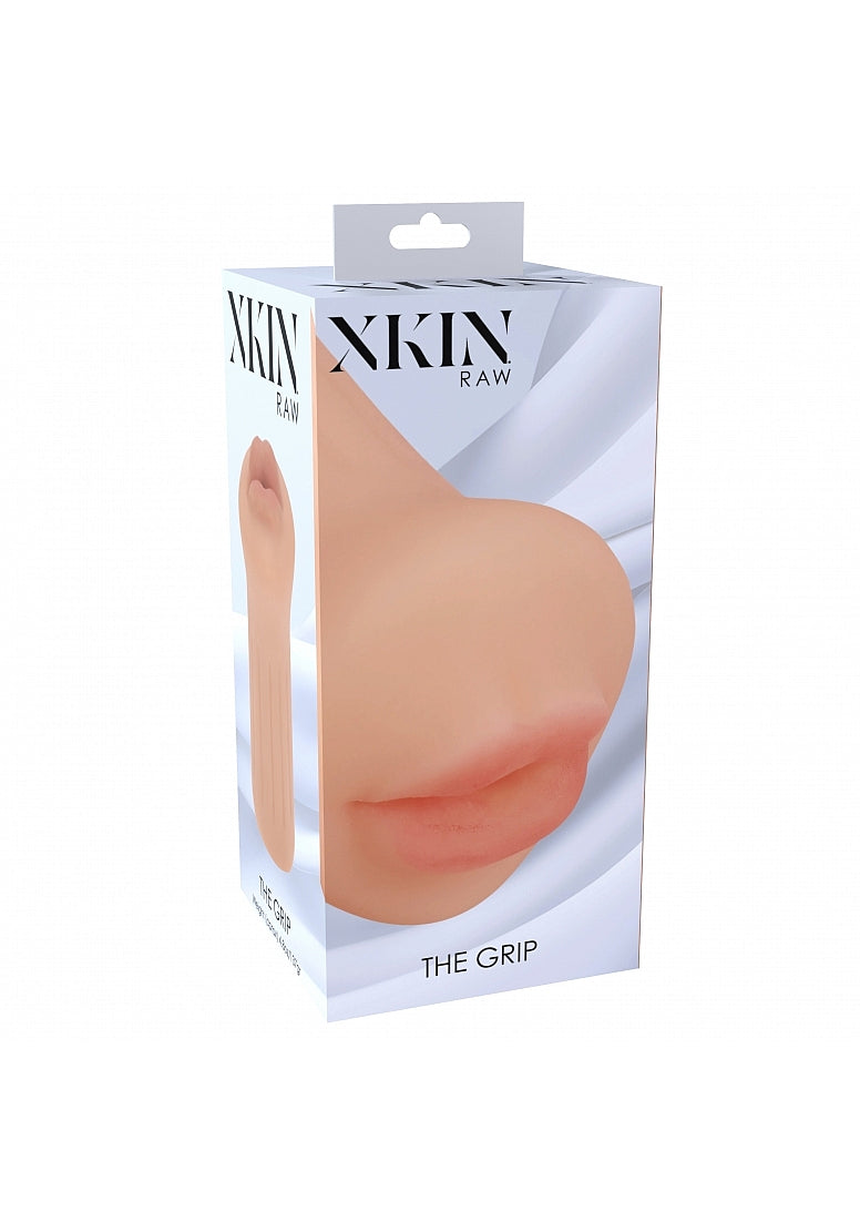 Shots Xkin RAW The Grip Oral Sex Masturbator - Masturbators and Strokers