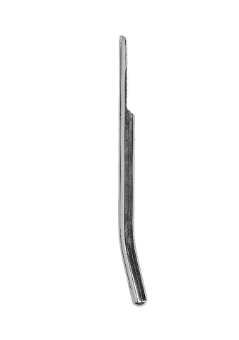 Shots Urethral Sounding Stainless Steel Dilator Black - Urethral Sounds