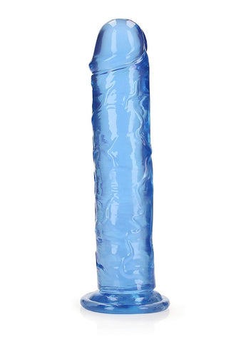 Shots Toys Crystal Clear 9 Inch Straight No Balls Dildo