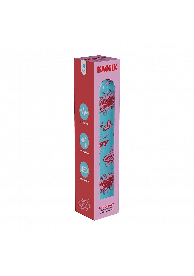 Shots S-LINE Kaotix Bang Baby Rechargeable Bullet Vibrator - Bullet Vibrators