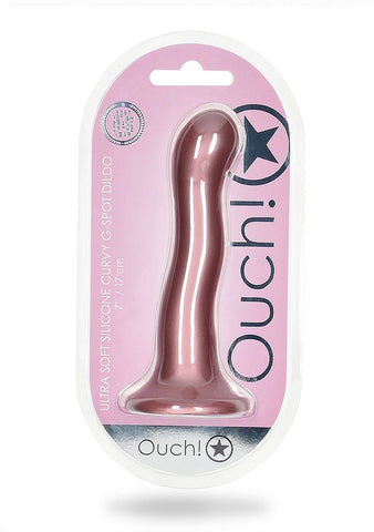 Shots Toys Ultra Soft Silicone Curvy G-Spot Dildo 17 cm - Non-Realistic Dildos