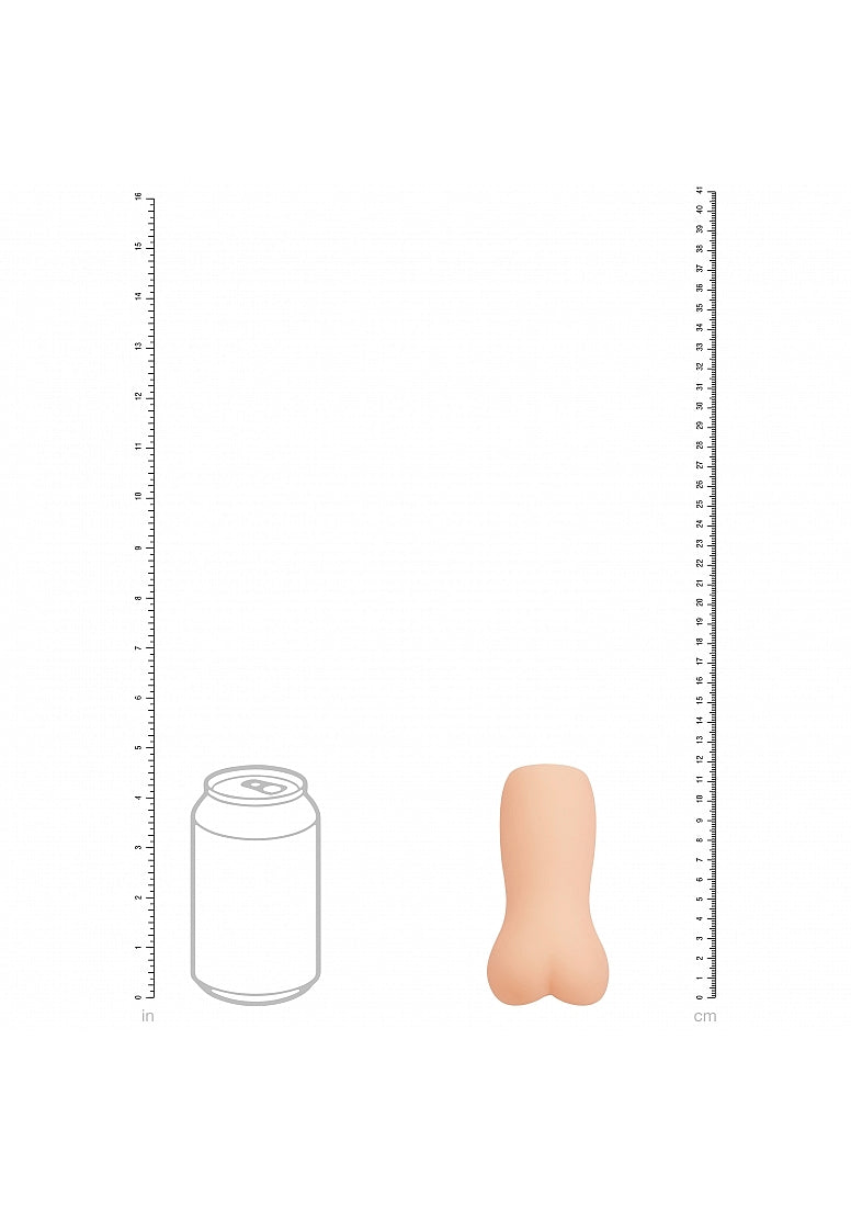 Shots Xkin RAW Backline Realistic Butt Stroker - Masturbators and Strokers
