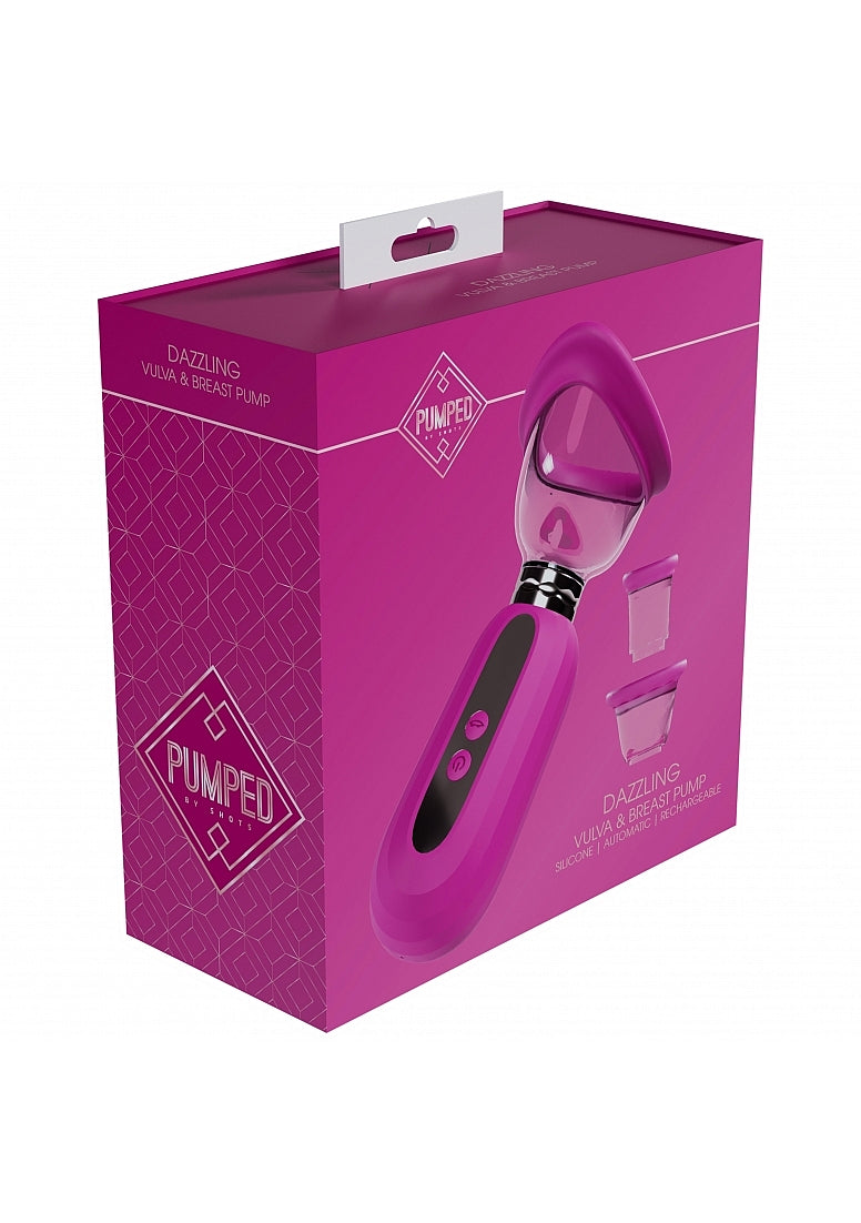 Shots Pumped Dazzling Vulva, Clitoral, Nipple & Breast Pump - Breast and Nipple Toys