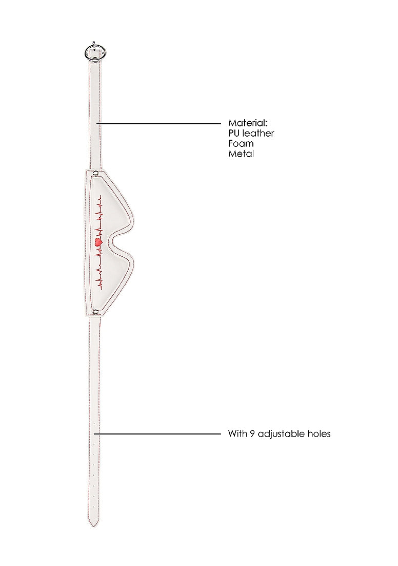 Shots Toys Nurse Theme BDSM Play Eye Mask - - Masks And Blindfolds