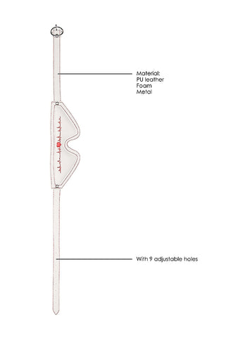 Shots Toys Nurse Theme BDSM Play Eye Mask - Masks And Blindfolds