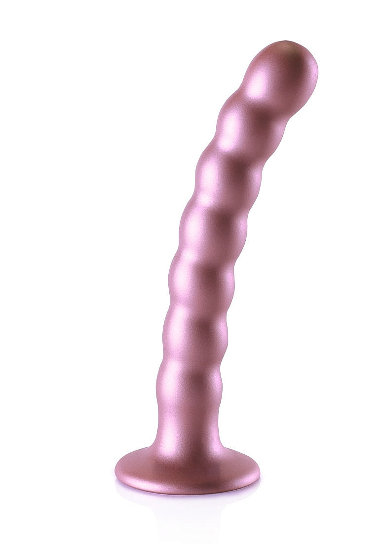Shots Toys Beaded Suction Cup G-Spot Dildo 16.5 cm - Non-Realistic Dildos