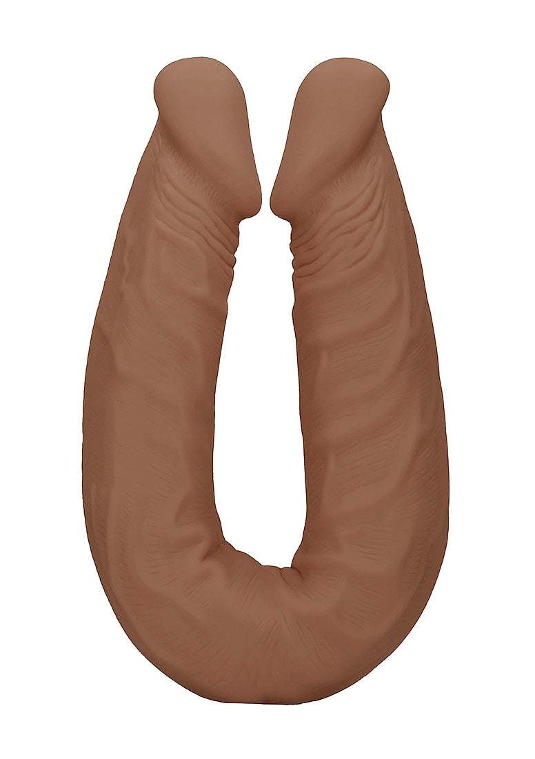 Realrock Double Ender Realistic Dong 18 Inches - Tan - Double Ender