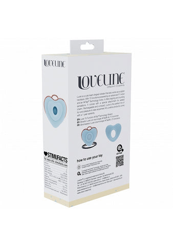 Shots Loveline Luvie AirTapTech 10 Speed Clitoral Vibrator - Clit Ticklers and Pulsators