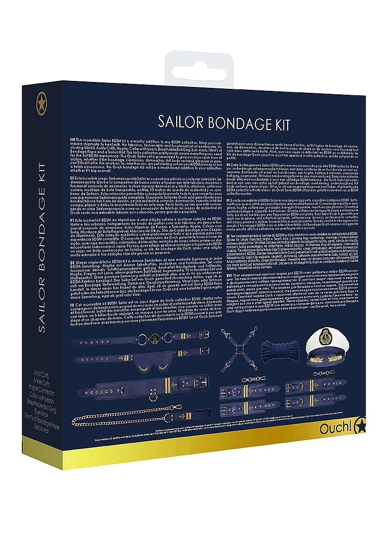 Shots Toys Sailor Couples Bondage Play Kit - Bondage Kits