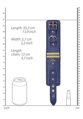 Shots Toys Sailor Theme Bondage Ankle Cuffs - Cuffs And Restraints