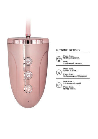 Shots Pumped Universal Rechargeable Penis Pump Head - Penis Pumps And Stretchers