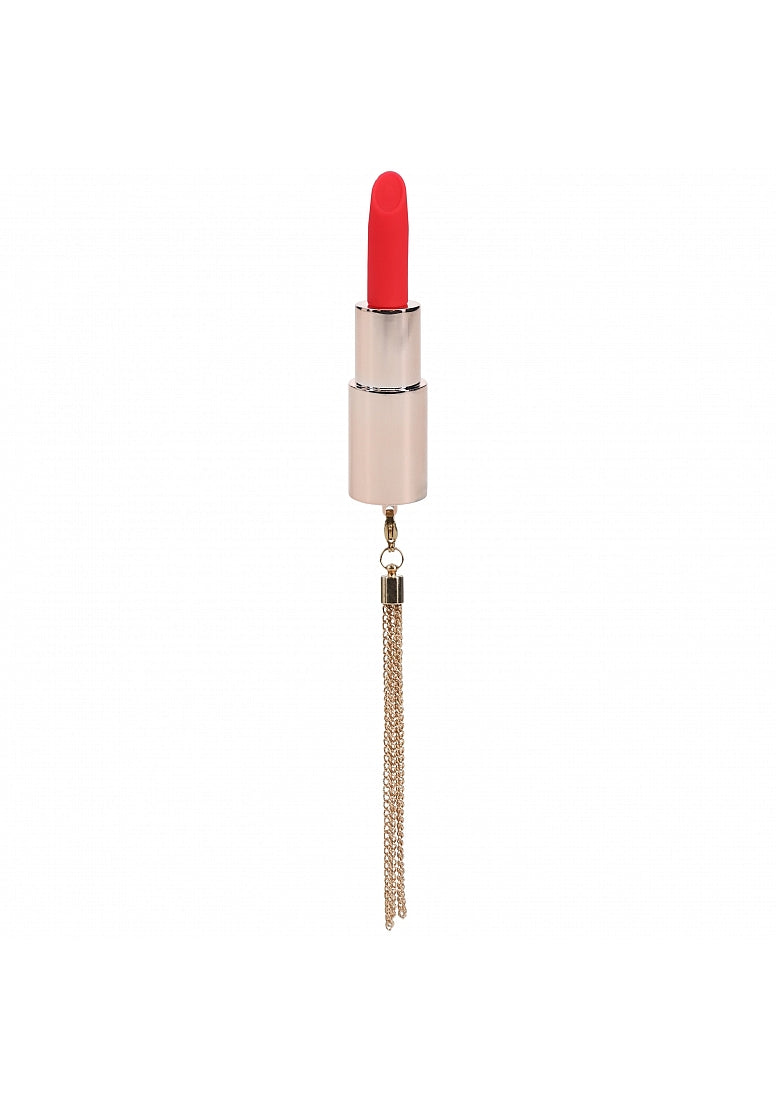 Shots Loveline Angel 10 Functions Lipstick Vibrator - - Personal Massagers