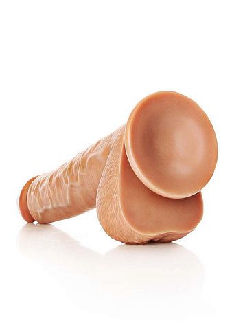Shots Toys Straight Suction Cup Realistic Dildo with Balls