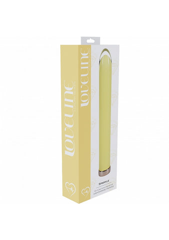 Shots Loveline Sparkle Rechargeable Glass Bullet Vibrator - Glass Sex Toys