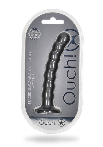 Shots Toys Beaded Suction Cup G-Spot Dildo 16.5 cm - Non-Realistic Dildos