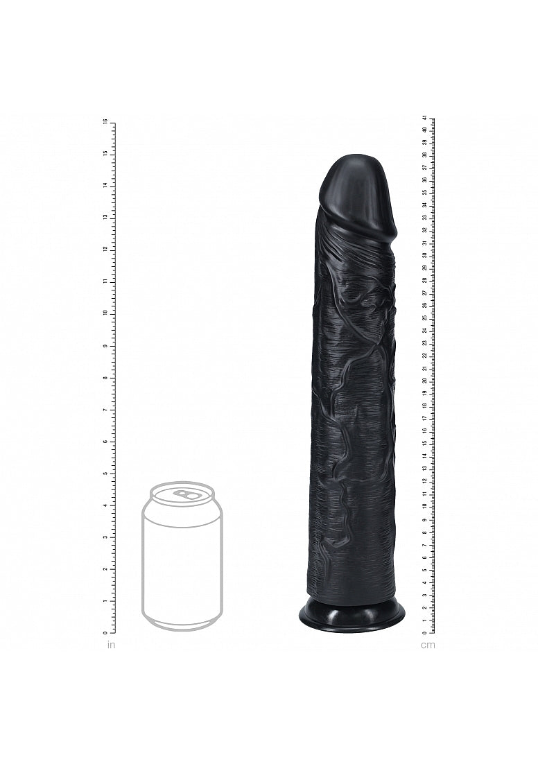Realrock Extra Large No Balls Realistic Skin Dildo 38cm - - Realistic Dildos