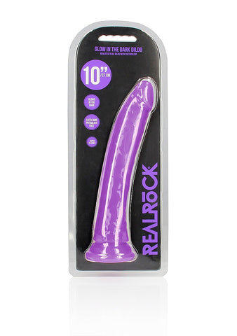 Shots Toys 10 Inch Slim Glow in the Dark Neon Dongs
