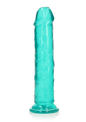 Shots Toys Crystal Clear 9 Inch Straight No Balls Dildo