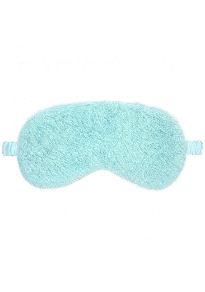 Shots Toys OUCH! Fetish Power Play Fluffy Eye Mask - Masks And Blindfolds