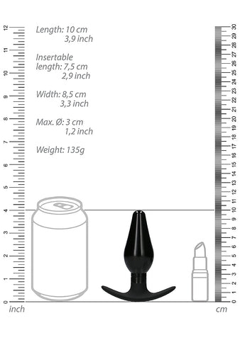 Shots Pointed Interchangeable Butt Plug Set Medium - Butt Plugs