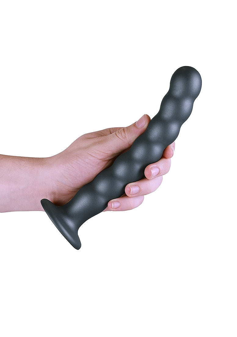 Shots Toys Suction Base Beaded G-Spot Dildo 20.5 cm - Non-Realistic Dildos