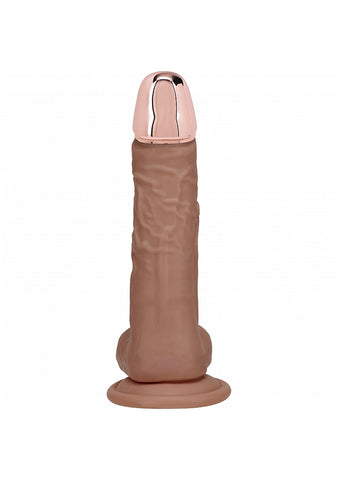 Shots REALROCK Metal Head 7 Inch Realistic Vibrating Dildo