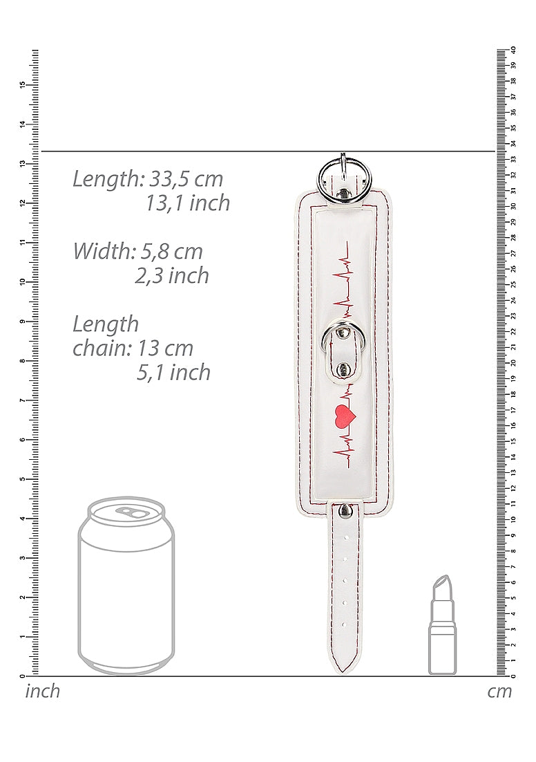 Shots Toys Nurse Theme Fetish Play Ankle Cuffs - - Cuffs And Restraints