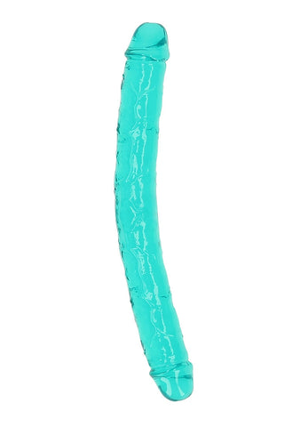 Shots Toys Crystal Clear 13 Inches Realistic Double Dong