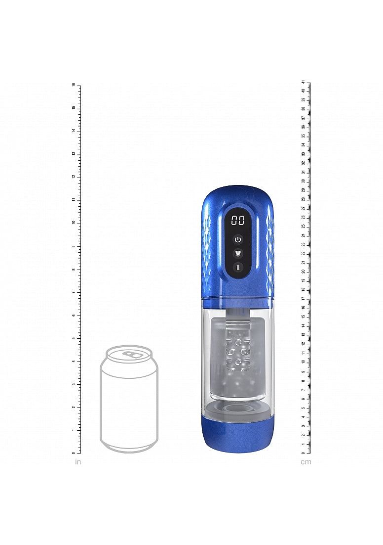 Shots PUMPED Vortex Thrusting and Rotating Male Masturbator - Masturbators and Strokers