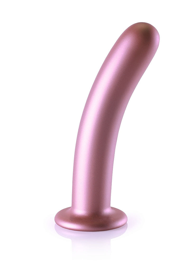 Shots Toys Smooth Silicone Suction G-Spot Dildo 17 cm - Non-Realistic Dildos