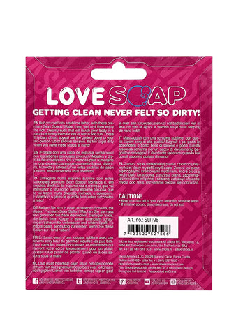 Shots Toys Wash Me Luxury Sexy Heart Soap Bar - Party Gifts and Novelties
