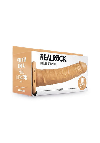 Shots Toys Realrock Hollow Strapon without Balls 24.5 cm