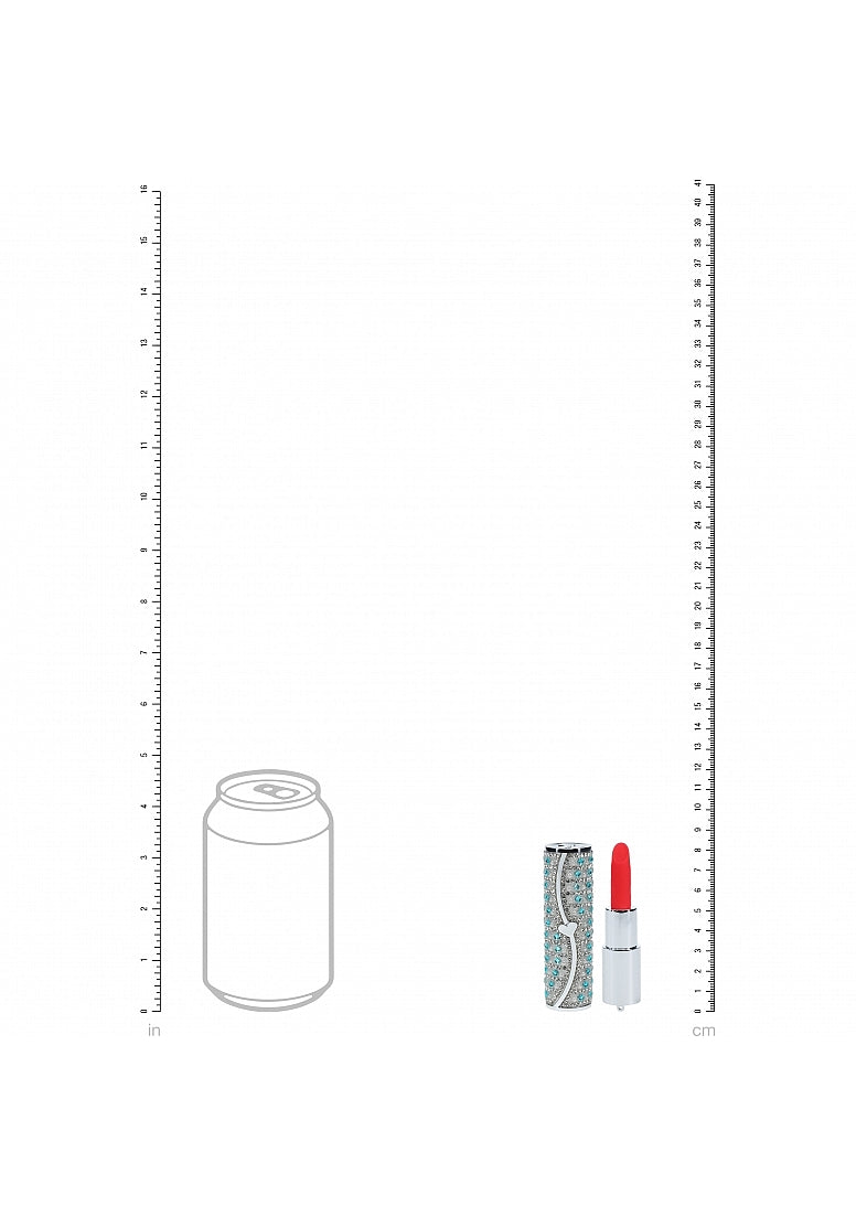 Shots Loveline Tiffany 10 Functions Lipstick Vibrator - - Personal Massagers