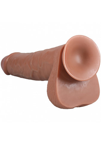 Shots Toys Realrock Extra Large Straight Dildo with Balls 35.5cm - Realistic Dildos
