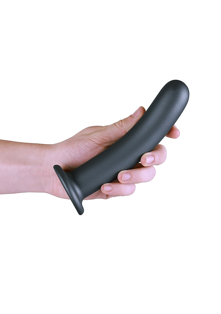 Shots Toys Smooth Silicone Suction G-Spot Dildo 17 cm - Non-Realistic Dildos