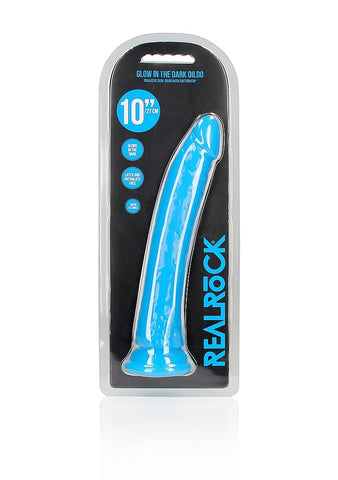 Shots Toys 10 Inch Slim Glow in the Dark Neon Dongs