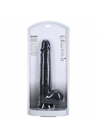 Shots Toys Realrock Extra Large Straight Dildo with Balls 35.5cm - Realistic Dildos