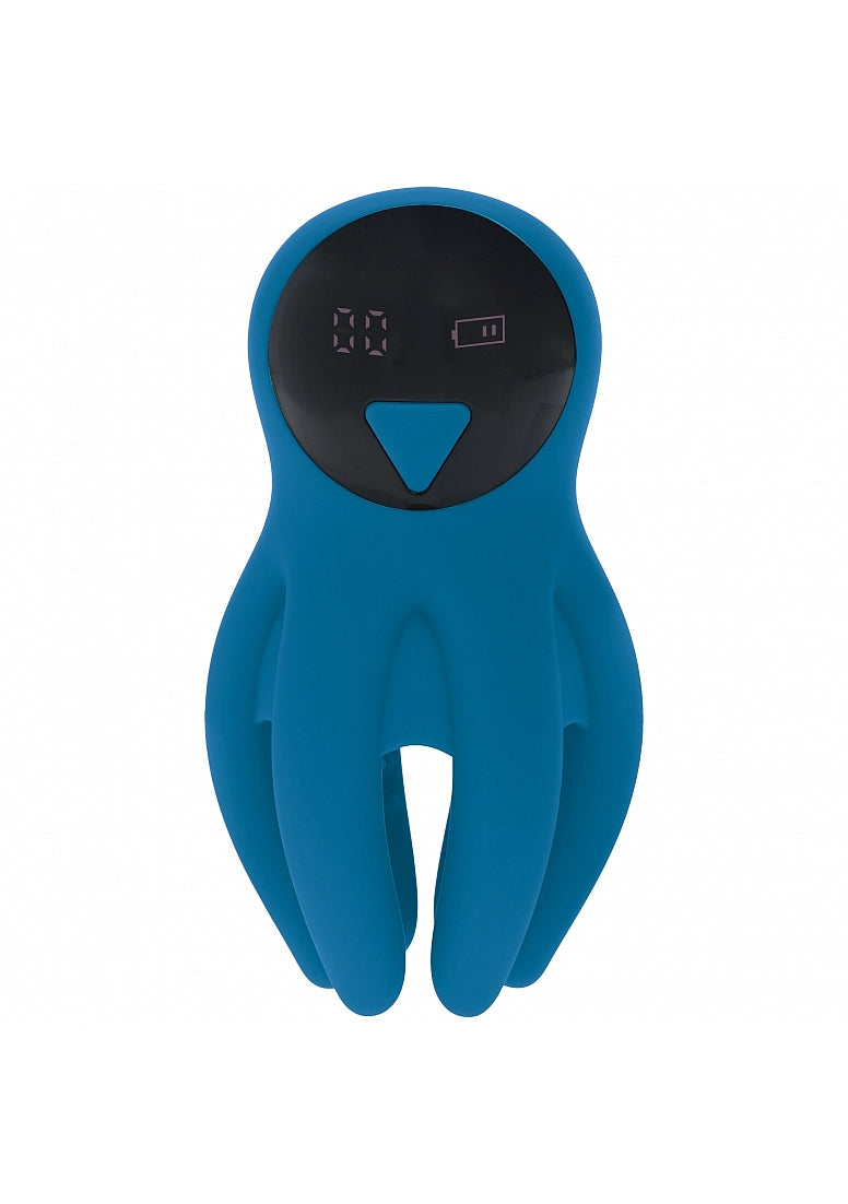 Shots LEVELZ Digital Vibrating Silicone Penis Head Stimulator - - Masturbators and Strokers