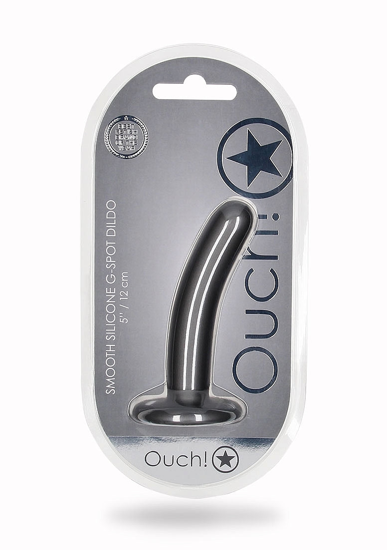 Shots Toys Smooth Silicone G-spot Dildo 12 cm - Non-Realistic Dildos