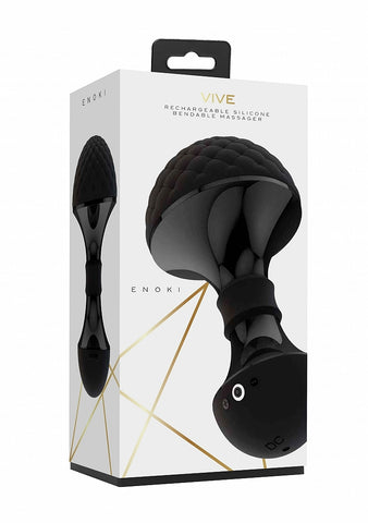 Shots Toys Enoki Bendable Vibrating Body Wand Massager