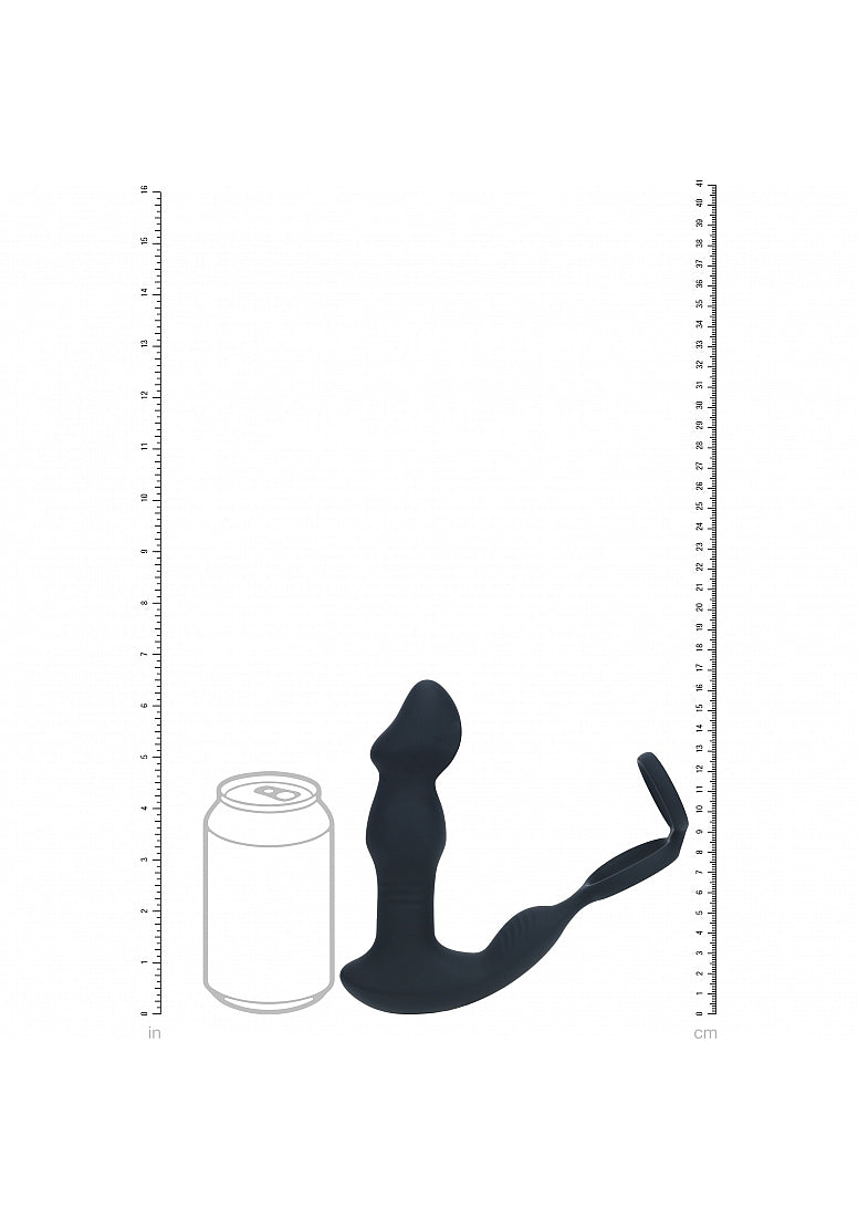 LEVELZ Remote Controlled Prostate Stimulator with Cock Ring - - Prostate Toys